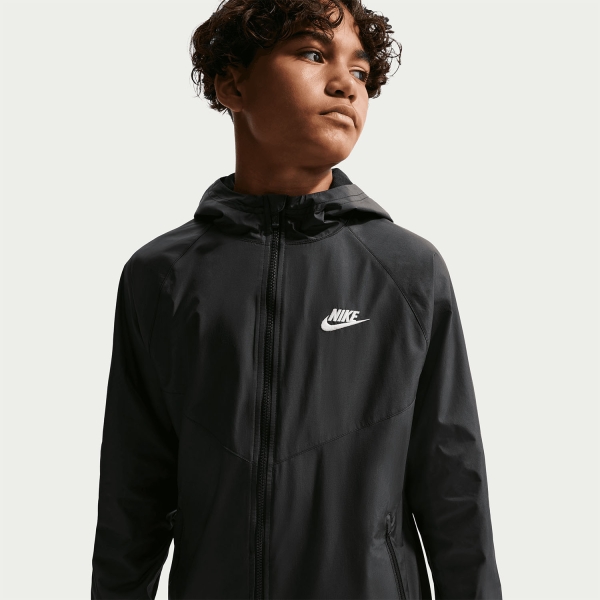 Nike Repel Chaqueta Niños - Black/White