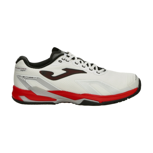 Scarpe Padel Uomo Joma Electric  White/Red TELCS2632AC