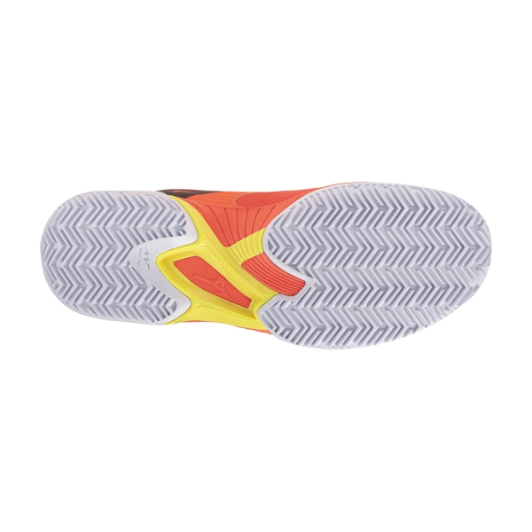 Mizuno Wave Exceed Court Padel - Lava Orange/Black Oyster/Yellow Jasper