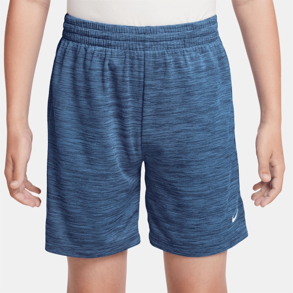 Boy's Padel Shorts and Pants Nike DriFIT 5in Shorts Junior  Midnight Navy/Football Blue/White HF9006414