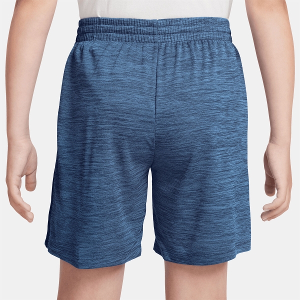 Nike Dri-FIT 5in Shorts Junior - Midnight Navy/Football Blue/White