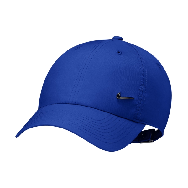Gorras y Viseras Padel Nike DriFIT Club Gorra  Old Royal/Metallic Black FB5372417