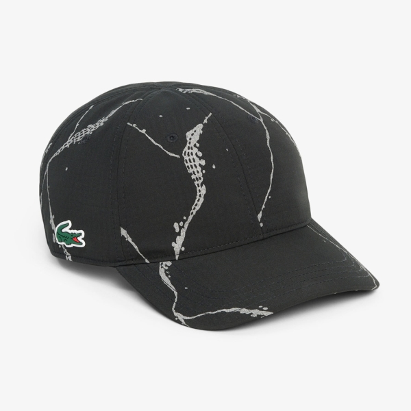 Gorras y Viseras Padel Lacoste Reflective Print Gorra  Noir RK6839031