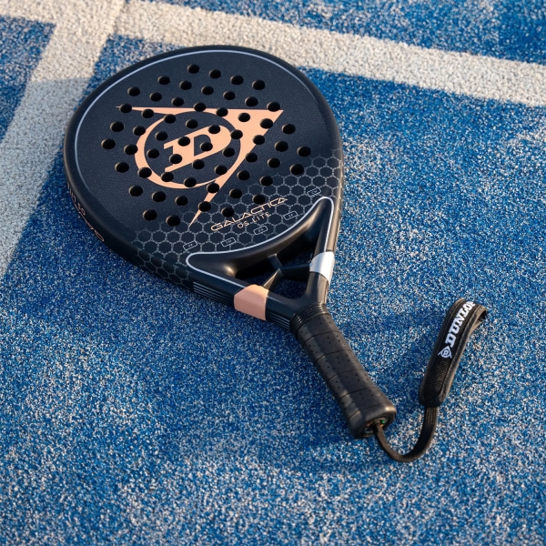 Dunlop GALACTICA OS LITE Padel - Peach/Silver Foil
