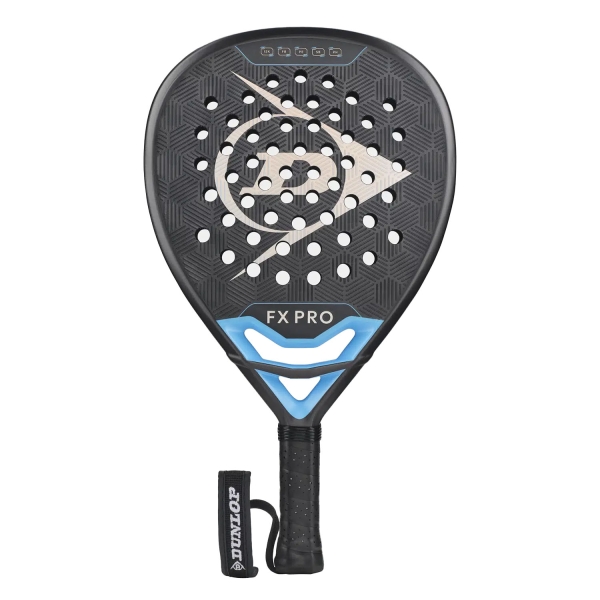 Dunlop FX PRO Padel - Neon Cyan/Rainbow Foil/Black/White