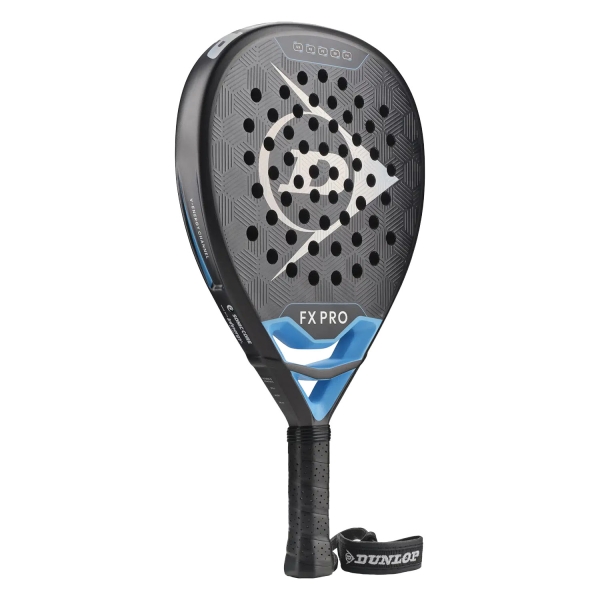Dunlop FX PRO Padel - Neon Cyan/Rainbow Foil/Black/White