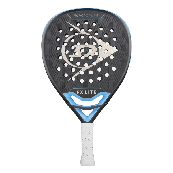 Racchetta Padel Dunlop FX Dunlop FX LITE Padel Neon Cyan/Rainbow Foil/Black/Gun Metal/White 10370735