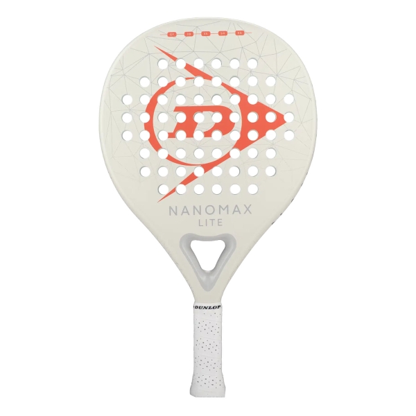 Racchetta Padel Dunlop NANOMAX Dunlop NANOMAX LITE Padel Subtle Cream/Orange/Grey/White 10370740