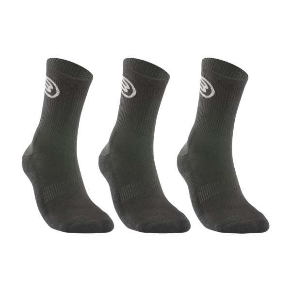 Calcetines Padel Bullpadel Pro x 3 Calcetines  Negro/Blanco 493371005