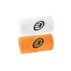 Bullpadel Pro Polsini Lunghi - Blanco/Mandarina