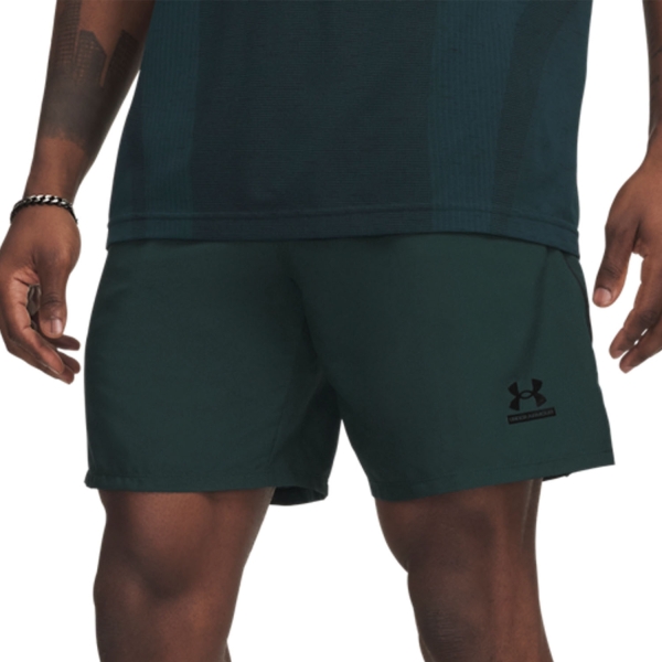 Shorts Padel Hombre Under Armour Tech 7in Shorts  Arden Green/Black 60146390919