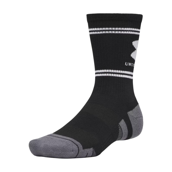 Under Armour Performance Tech Nov x 3 Calcetines - Ultimate Black/White