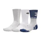 Under Armour Performance Tech Nov x 3 Calcetines - Blackout Navy/White/Halo Gray