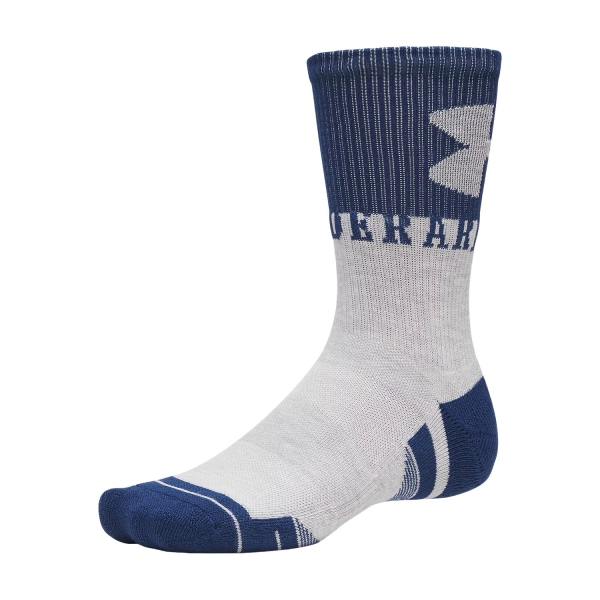 Under Armour Performance Tech Nov x 3 Calze - Blackout Navy/White/Halo Gray