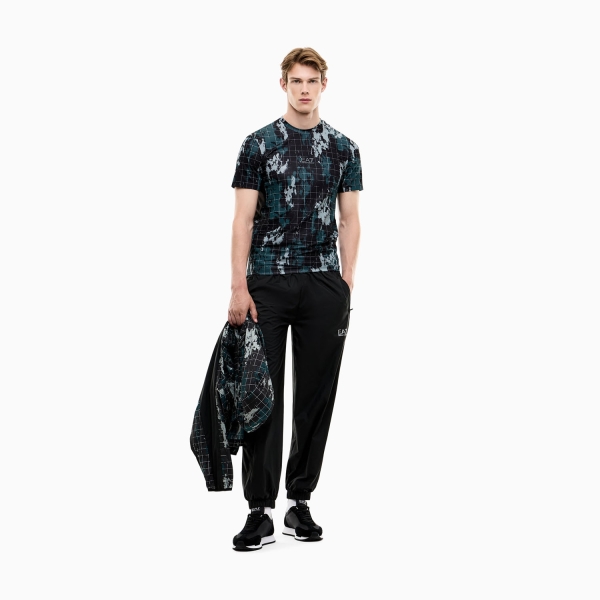 EA7 VIGOR7 T-Shirt - Fancy Camou Black
