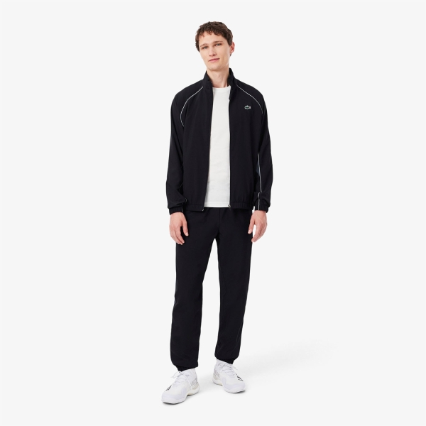 Lacoste Reflective Accent Tuta - Noir/Gris