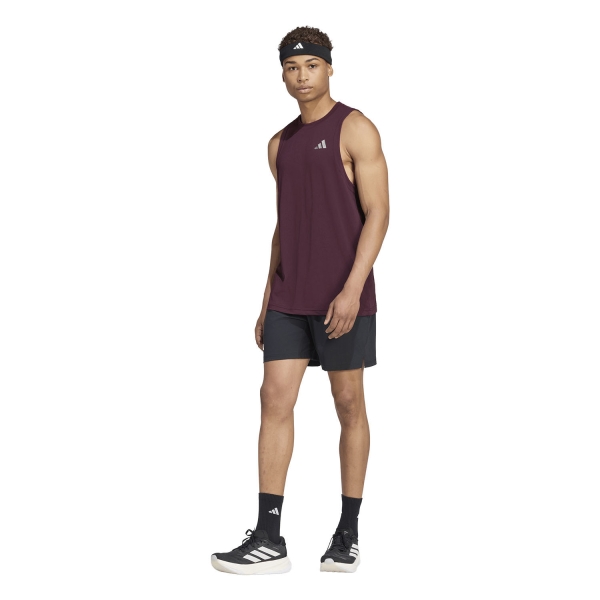 adidas CLIMACOOL+ Tank - Maroon