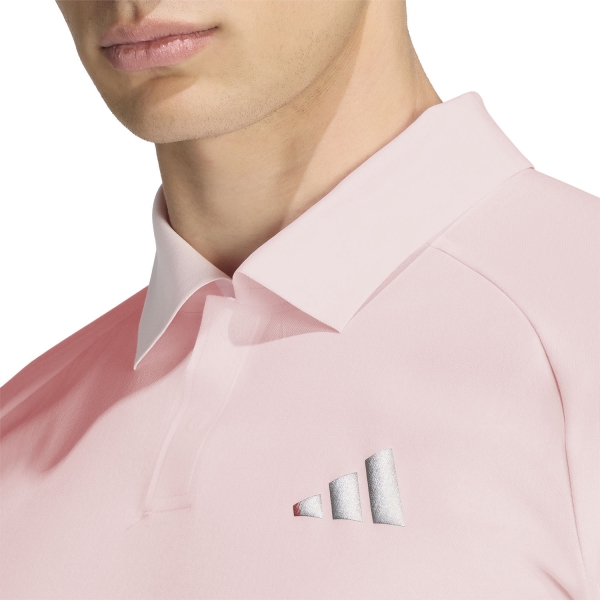 adidas CLIMACOOL+ Pro Freelift Polo - Distilled Pink