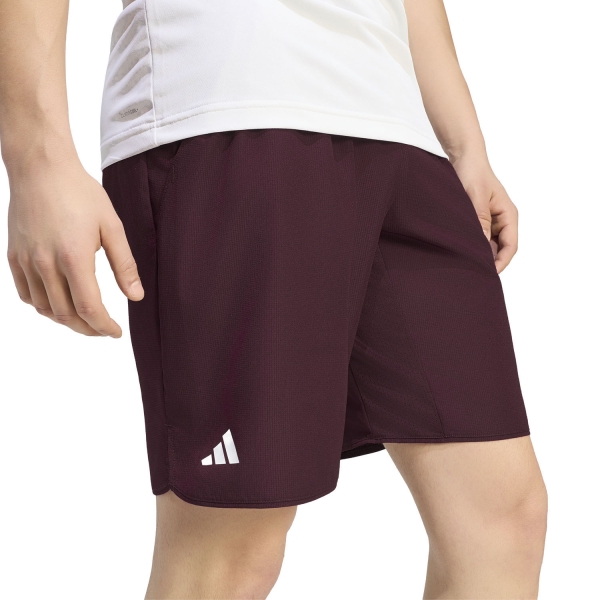 Men's Padel Shorts adidas Club CLIMACOOL 7in Shorts  Maroon KS8299