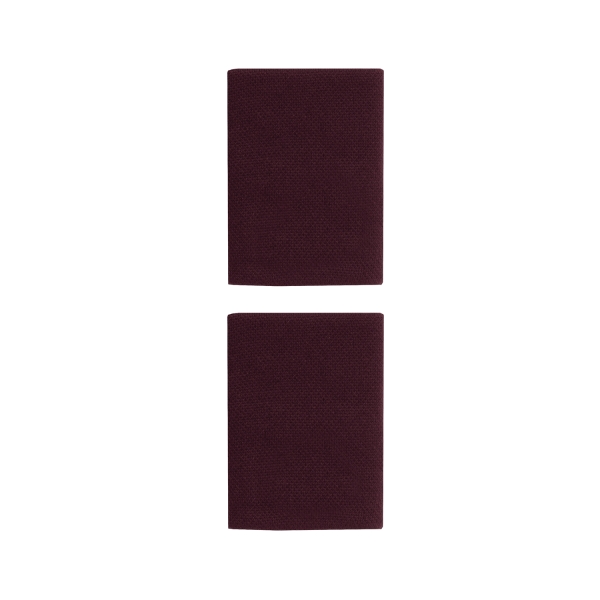 adidas Pro Muñequeras Largas - Maroon/Iron Metallic
