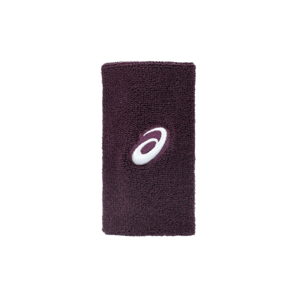 Muñequeras de Padel ASICS Performance Munequeras Largas  Dark Aubergine 3043A142500
