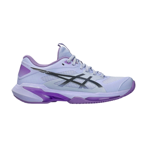 Scarpe Padel Donna ASICS Solution Speed FF 4 Clay Night Energy  Blue Fade/Gunmetal 1042A312400