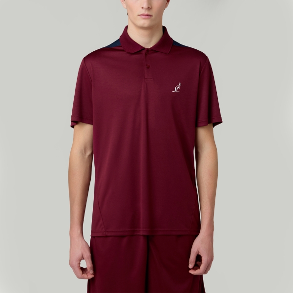Men's Padel Polo Australian Court Ace Polo  Rubino TEUPO0039690