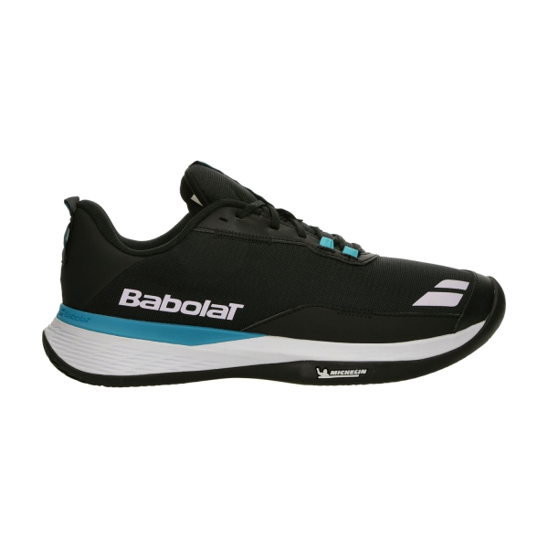 Zapatillas Padel Hombre Babolat SFX Evo Clay  Black/Blue 30F26925A2033