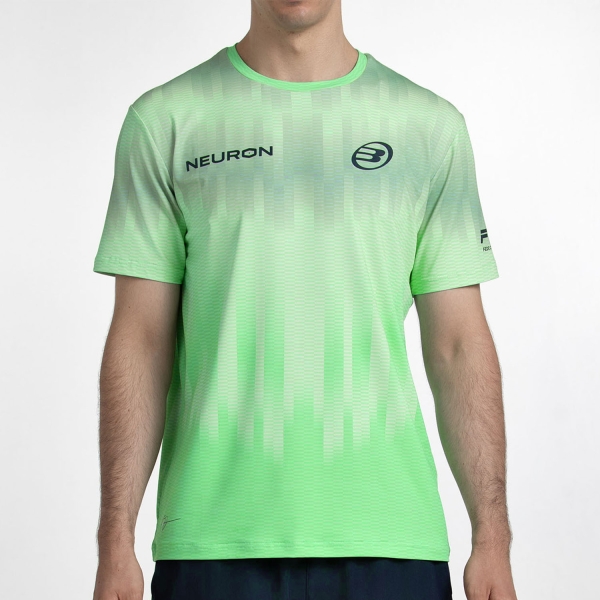Men's T-Shirt Padel Bullpadel Chingotto TShirt  Verde Acido 492740047