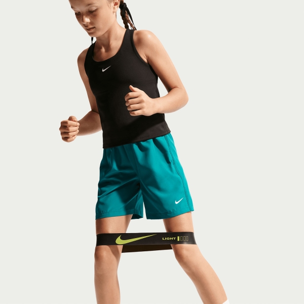 Nike Dri-FIT Icon 6in Shorts Boy - Bright Spruce/White
