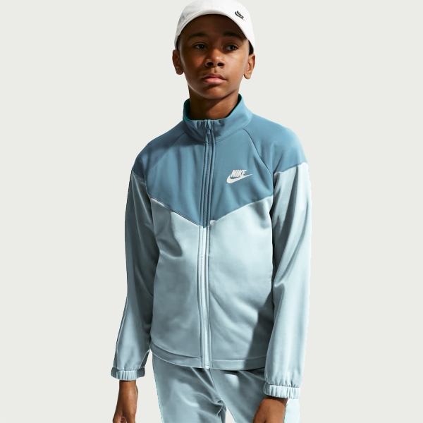 Nike Dri-FIT Chándal Niños - Hydrogen Blue/Work Blue/White