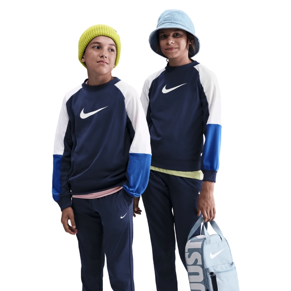 Chándale y Sudadera Padel Niño Nike Sportswear Chandal Ninos  Midnight Navy/White/Game Royal HQ9317410