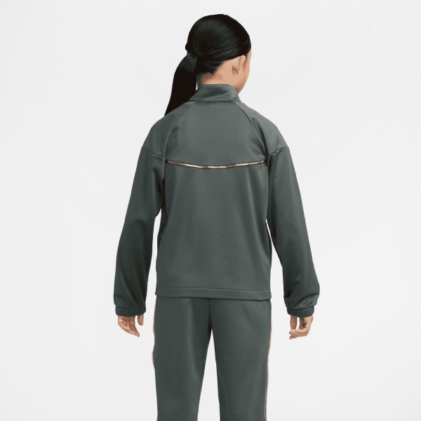 Nike Dri-FIT Pro Chándal Niños - Camo Green/Metallic Gold