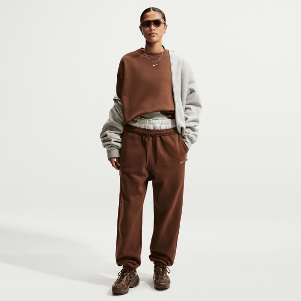 Nike Studio Fleece Pants - Cacao Wow/Sail