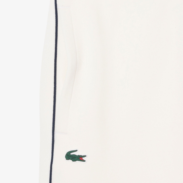 Lacoste Heritage Pants - Blanc/Bleu Marine