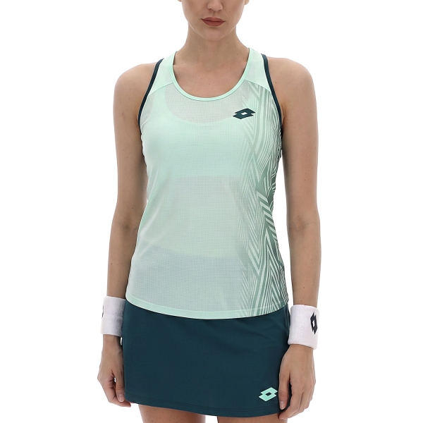 Women's Padel Tank Lotto Tech VI Tank  Glacier Green 223348EPK
