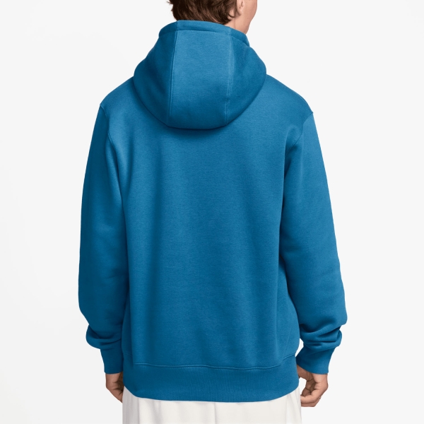 Nike Club Felpa - Aurora Blue/White