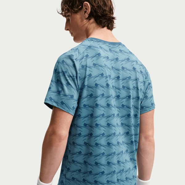 Nike Court Advantage T-Shirt - New Slate/White