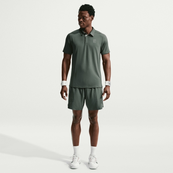 Nike Court Advantage Polo - Camo Green/Cucumber Calm