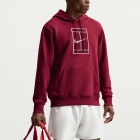 Nike Court Dri-FIT Hoodie - Team Red/Pale Ivory