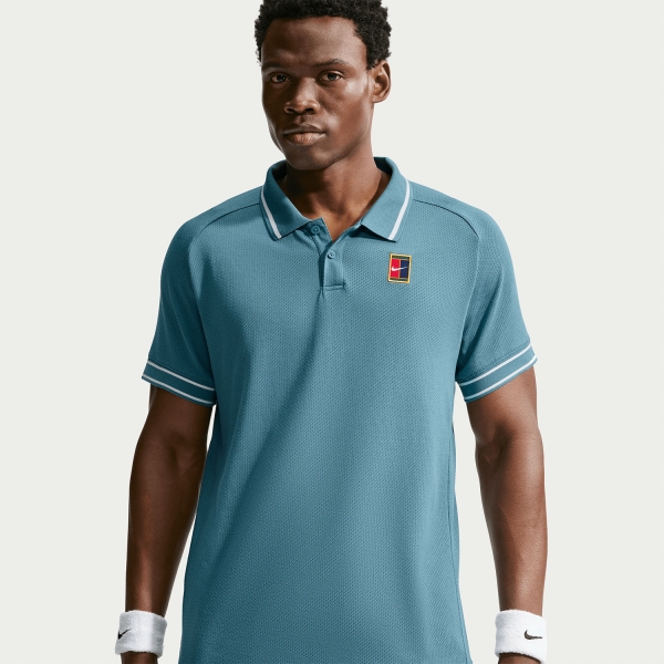 Nike Court Heritage Pro Polo - Smokey Blue