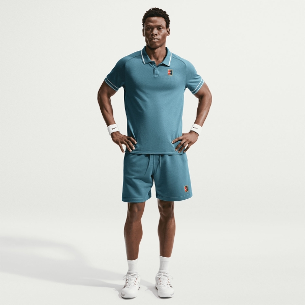 Nike Court Heritage Pro Polo - Smokey Blue