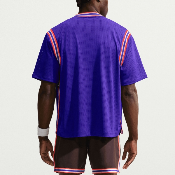 Nike Court Slam Carlos Jacket - Dark Concord/Bright Crimson