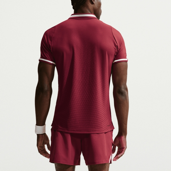 Nike Court Slam Jannik Polo - Team Red/Pale Ivory