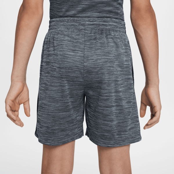 Nike Dri-FIT 5in Shorts Niños - Black/Light Smoke Grey/Black/White