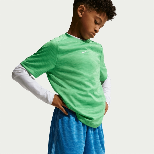Nike Dri-FIT 5in Shorts Junior - Light Photo Blue/Football Blue/White