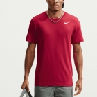 Nike Dri-FIT Court T-Shirt - Tough Red/White