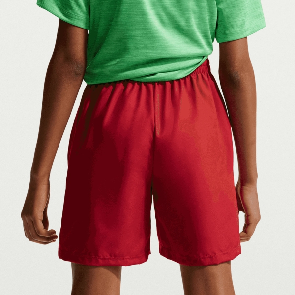 Nike Dri-FIT Icon 6in Shorts Niño - Tough Red/White