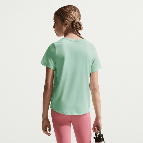 Nike Dri-FIT One T-Shirt Girl - Arctic Green/White