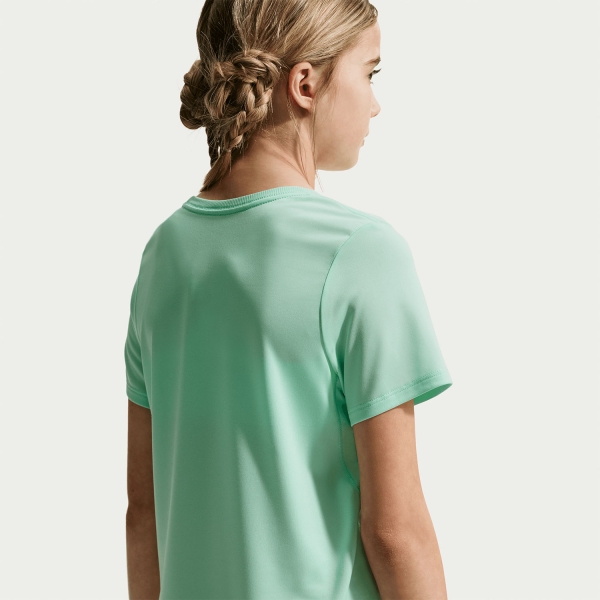 Nike Dri-FIT One T-Shirt Girl - Arctic Green/White
